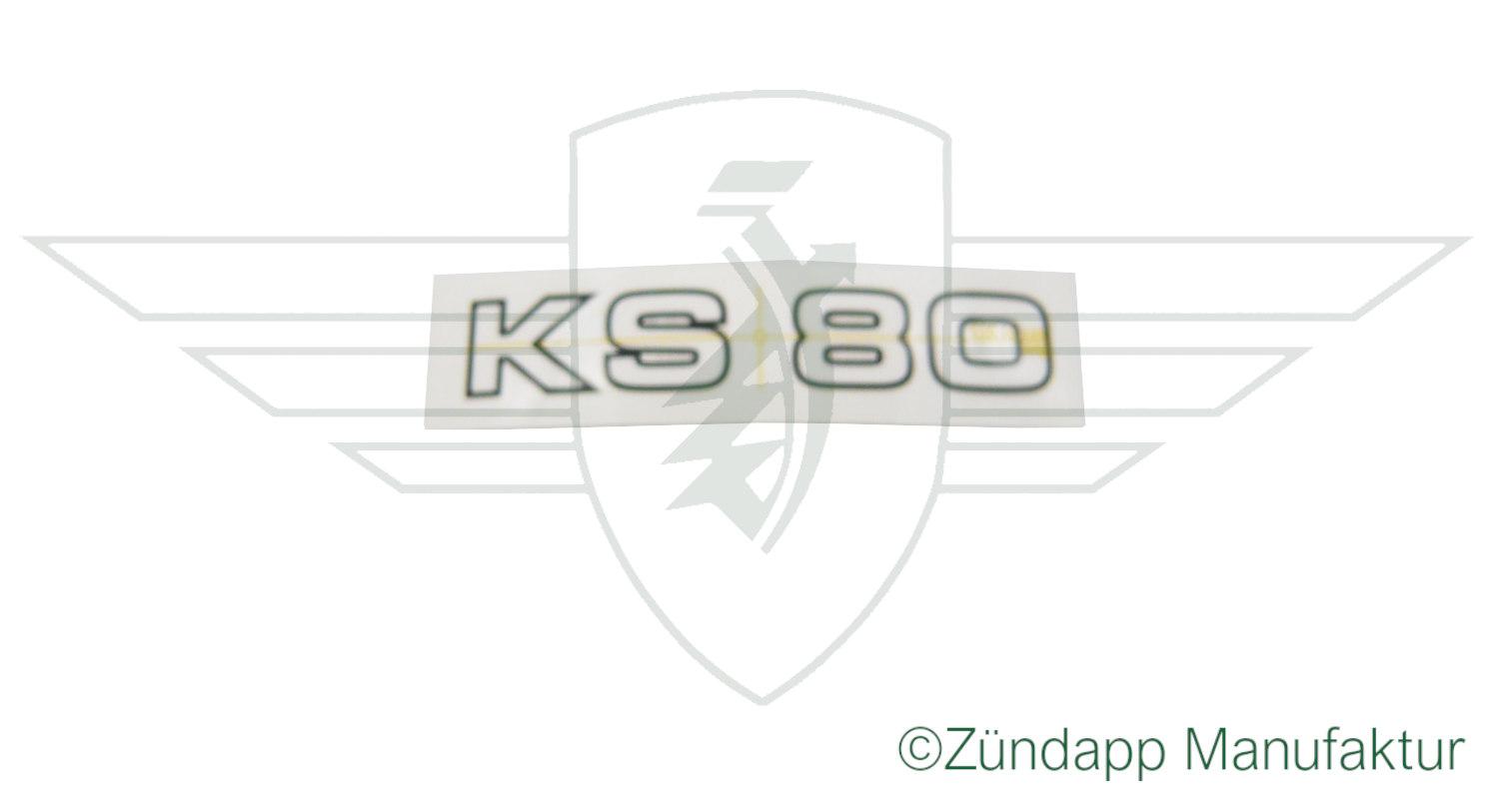 Decal "KS 80"